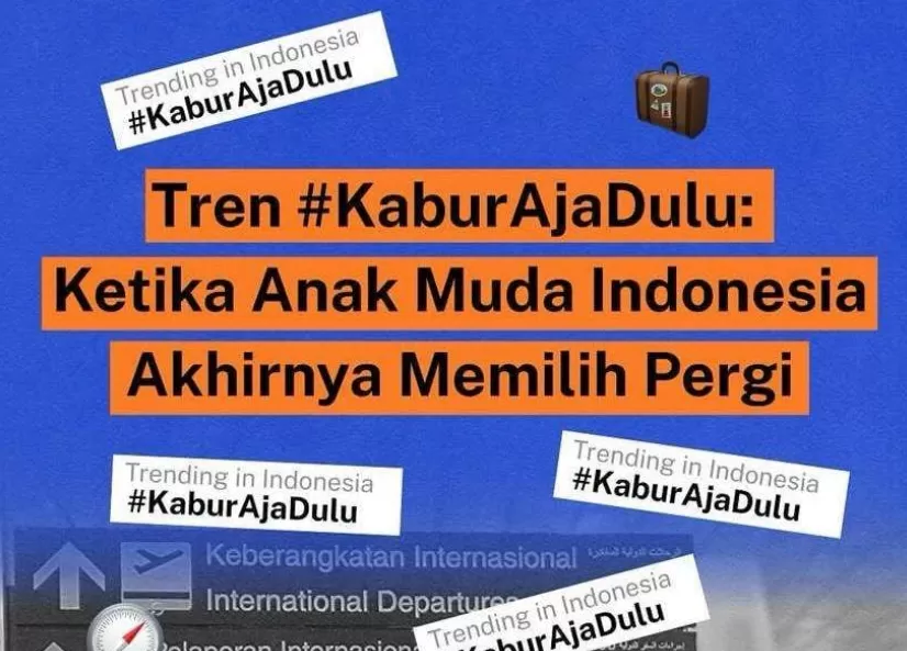 Tagar KaburAjaDulu Viral: Suara Generasi Muda yang Ingin Pergi